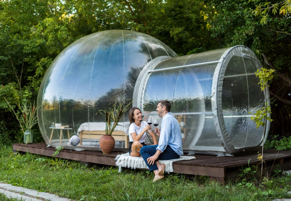 inflatable outdoor bubble tent